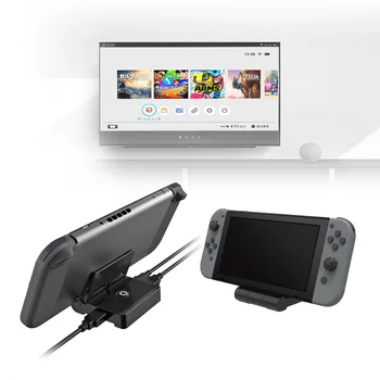 Portablex Cooling Heat Dissipation Type C TV Dock Base Support Video USB 3.0 HDMI Output Dock Station for Nintend Switch Console
Portablex Cooling Heat Dissipation Type C TV Dock Base Support Video USB 3.0 HDMI Output Dock Station for Nintend Switch Console