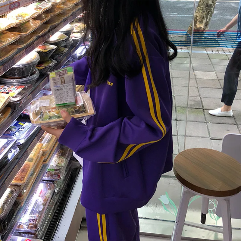 3 colors spring autumn women sets zip sweatshirt tops+long straight pants preppy style women tracksuits women clothing set (X864
3 colors spring autumn women sets zip sweatshirt tops+long straight pants preppy style women tracksuits women clothing set (X864