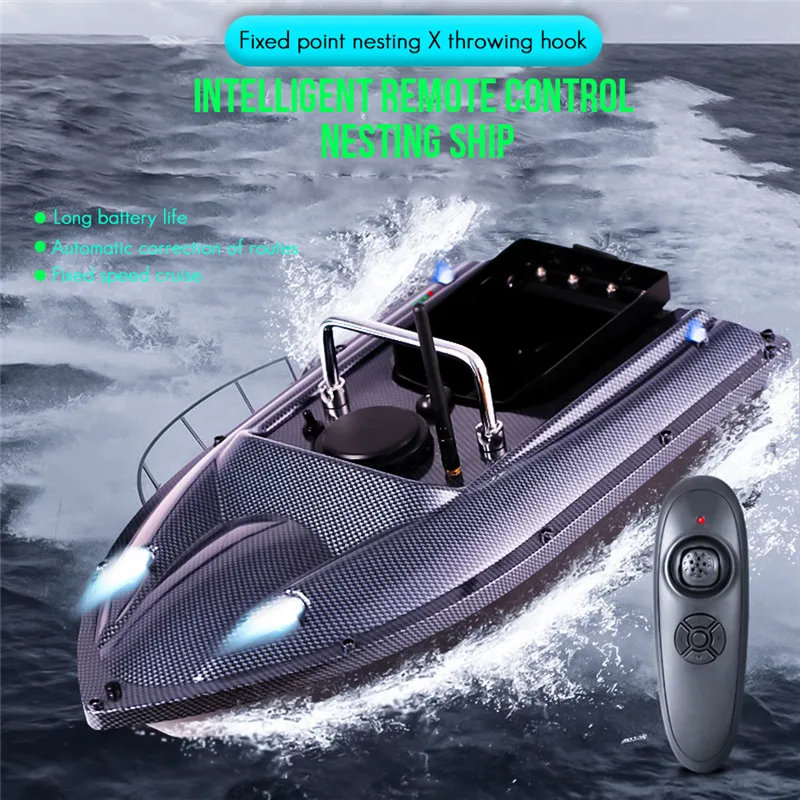 500m RC Distance Remote Control Fishing Bait Boat Speed Boat Fish Finder Ship Boat With US/UK/AU/EU Charger Fishing Tools
500m RC Distance Remote Control Fishing Bait Boat Speed Boat Fish Finder Ship Boat With US/UK/AU/EU Charger Fishing Tools