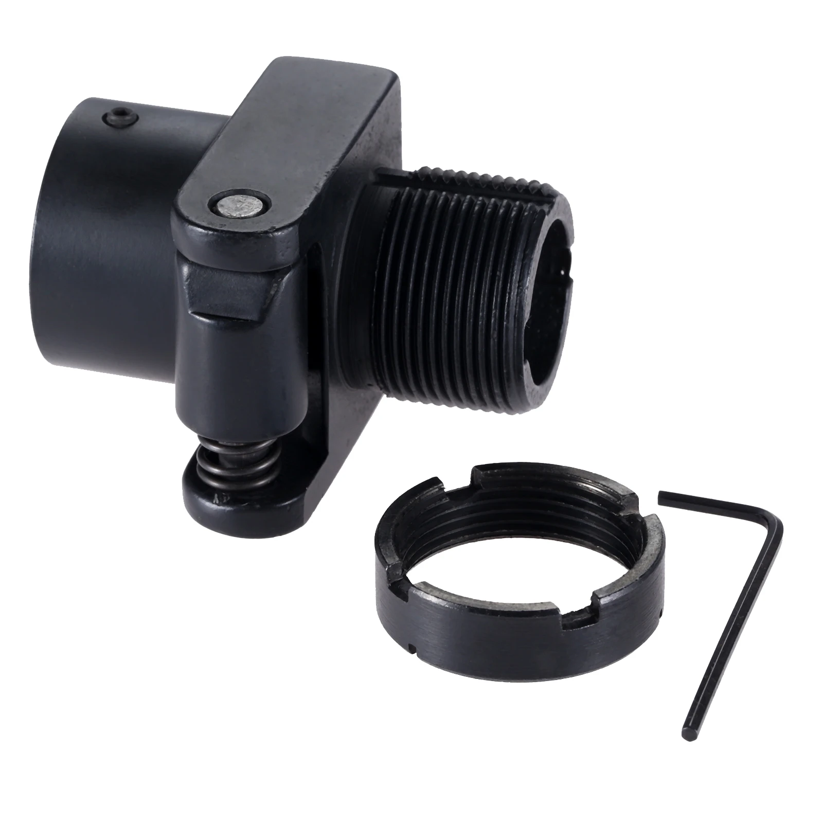 Aluminium AK Side Folding Butt Stock Adaptor Mount For 4/6 Position Telescopic Rear Support Bracket Side Folding Stock Adaptors
Aluminium AK Side Folding Butt Stock Adaptor Mount For 4/6 Position Telescopic Rear Support Bracket Side Folding Stock Adaptors