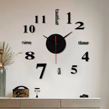 Colorful DIY Wall Mute 3D Mirror Surface Sticker Fashion Frameless Smart home Creative Art Clock Office Decor
Colorful DIY Wall Mute 3D Mirror Surface Sticker Fashion Frameless Smart home Creative Art Clock Office Decor