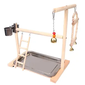 1 Pc Parrot Swing Small Bridge Small Feeding Bowl Parrot Hanging Swings Wooden Swing Pet Parrot Toys for Balcony Garden
1 Pc Parrot Swing Small Bridge Small Feeding Bowl Parrot Hanging Swings Wooden Swing Pet Parrot Toys for Balcony Garden