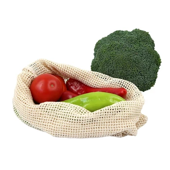 15Pcs Reusable Produce Bag Organic Cotton Mesh Bag Storage Kitchen Vegetable Fruit Eco Bags Drawstring Shopping Bag 
15Pcs Reusable Produce Bag Organic Cotton Mesh Bag Storage Kitchen Vegetable Fruit Eco Bags Drawstring Shopping Bag