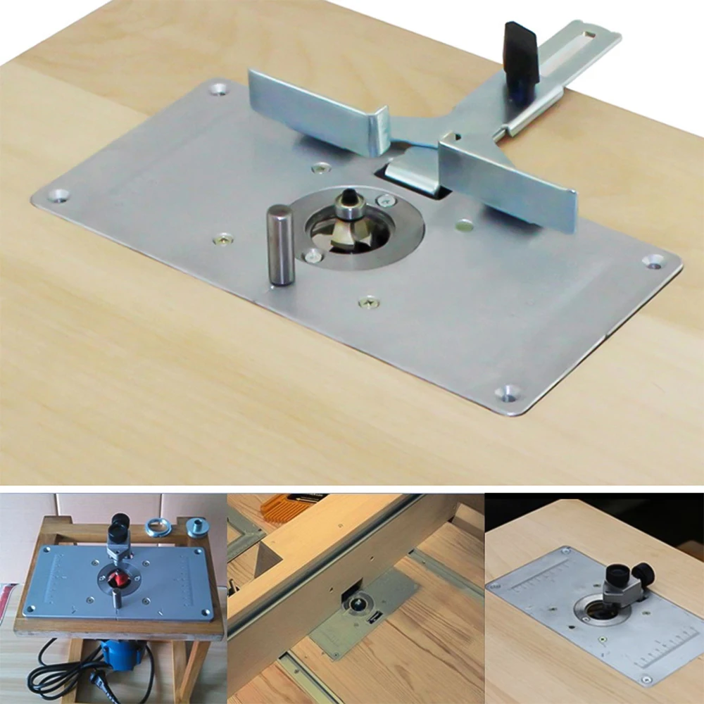 Router Table Insert Plate Amuminum Alloy Material Woodworking Machine Accessory for Workbench Work Bench Router Table Plate
Router Table Insert Plate Amuminum Alloy Material Woodworking Machine Accessory for Workbench Work Bench Router Table Plate