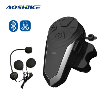 AOSHIKE 1PCS BT-S3 1000M Motorcycle BT Interphone Motorbike Helmet Wireless Intercom FM Headset Portable Mini Interphone
AOSHIKE 1PCS BT-S3 1000M Motorcycle BT Interphone Motorbike Helmet Wireless Intercom FM Headset Portable Mini Interphone