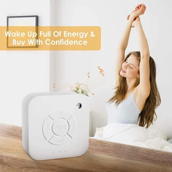 White Noise Machine, Sound Machine For Sleeping, Baby, Office ,with 9 Natural Sounds Portable Sleep Sound Therapy
White Noise Machine, Sound Machine For Sleeping, Baby, Office ,with 9 Natural Sounds Portable Sleep Sound Therapy
