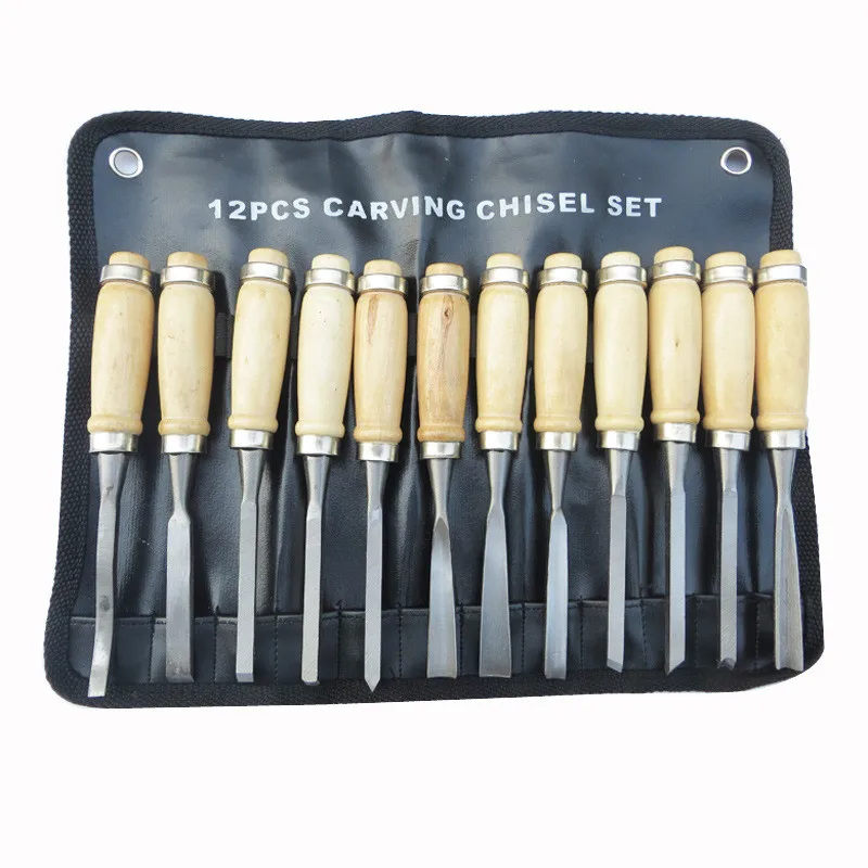 12Pcs Wood Carving Hand Chisel Tool Kit Set Wood working Professional Gouges Chisel DIY Detailed Hand Tools 2019
12Pcs Wood Carving Hand Chisel Tool Kit Set Wood working Professional Gouges Chisel DIY Detailed Hand Tools 2019