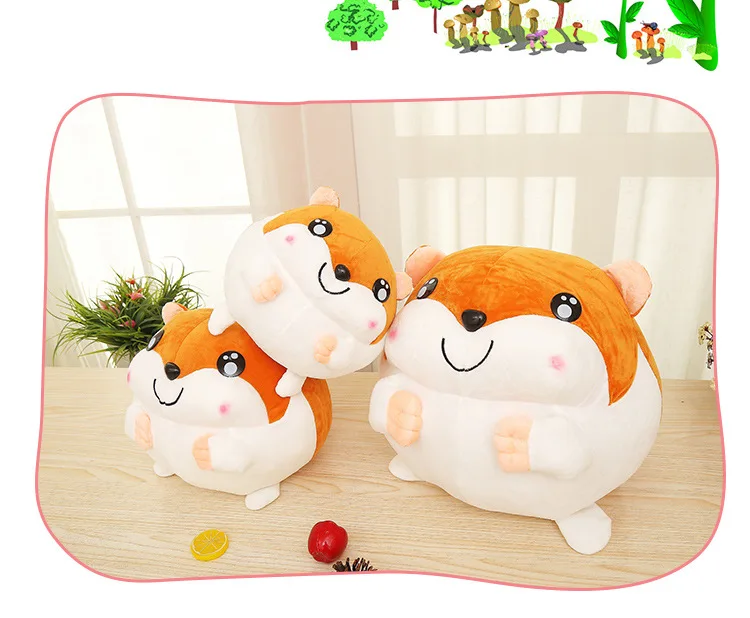 cute cartoon hamster doll for a girlfriend birthday gift doll