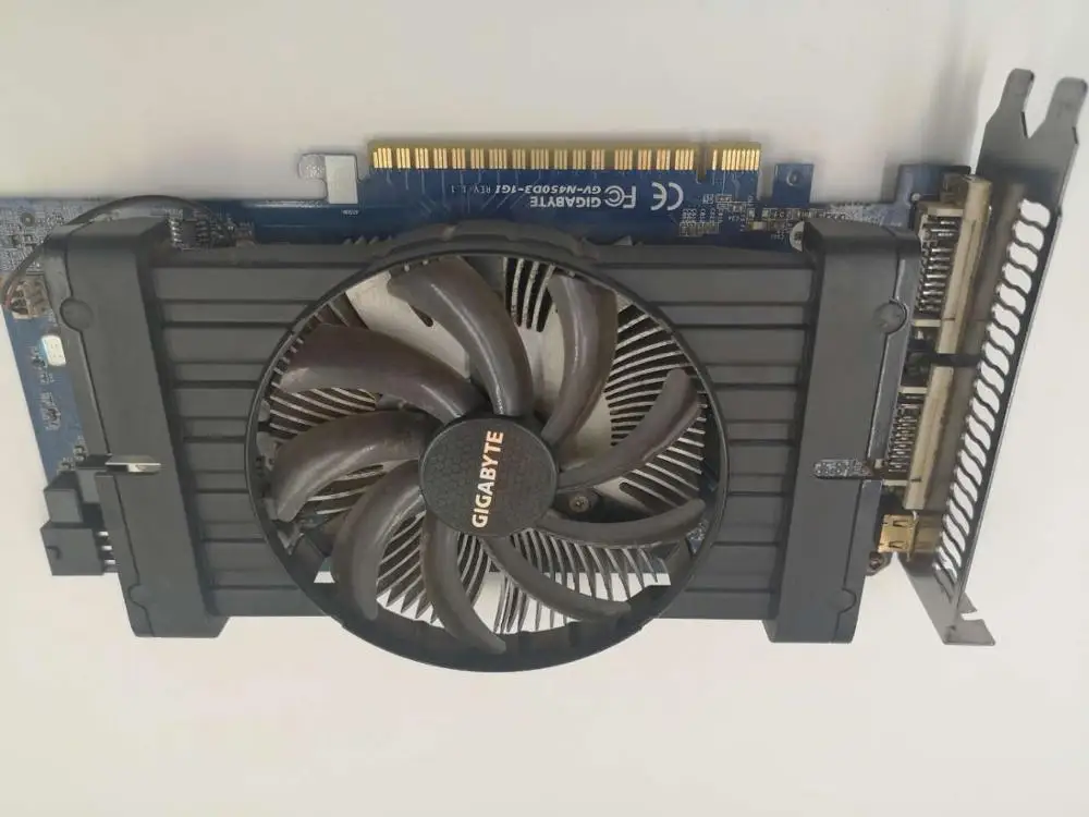 Gigabyte GV-N450D3-1GI Graphics Cards 128 Bit GTS450 1G GDDR3 MiniHDMI DVI For Nvidia Geforce GTS 450 Original Used Video Card
Gigabyte GV-N450D3-1GI Graphics Cards 128 Bit GTS450 1G GDDR3 MiniHDMI DVI For Nvidia Geforce GTS 450 Original Used Video Card