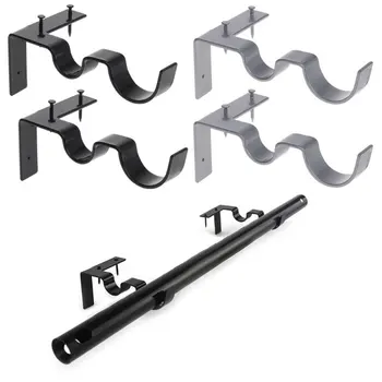 Practical Curtain Rod Brackets Sturdy Curtain Pole Holder For Home Accessories
Practical Curtain Rod Brackets Sturdy Curtain Pole Holder For Home Accessories