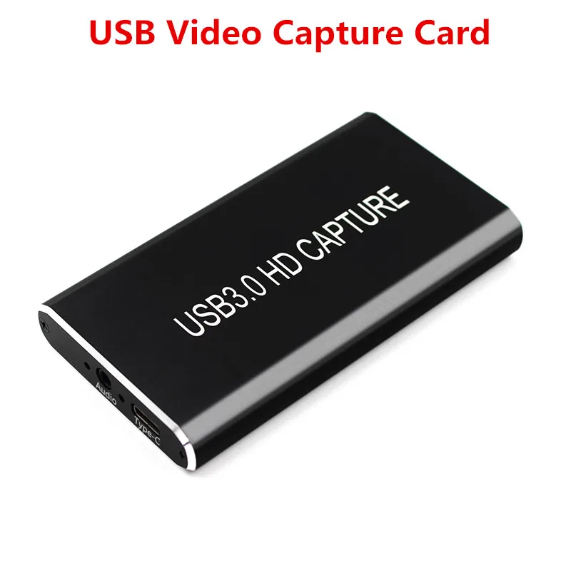 USB Video Capture Card Grabber HD to Type-C/USB C/USB 3.0 1080P Game Adapter with HDMI Loop Output for Windows/Linux/Mac
USB Video Capture Card Grabber HD to Type-C/USB C/USB 3.0 1080P Game Adapter with HDMI Loop Output for Windows/Linux/Mac