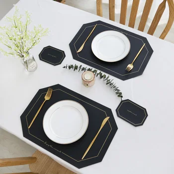 2pcs Leather Placemats Washable Table Pad Mat Tablemats Stain-Resistant Dining Disc Cup Bowl Pad Coaster Non-slip Decoration
2pcs Leather Placemats Washable Table Pad Mat Tablemats Stain-Resistant Dining Disc Cup Bowl Pad Coaster Non-slip Decoration