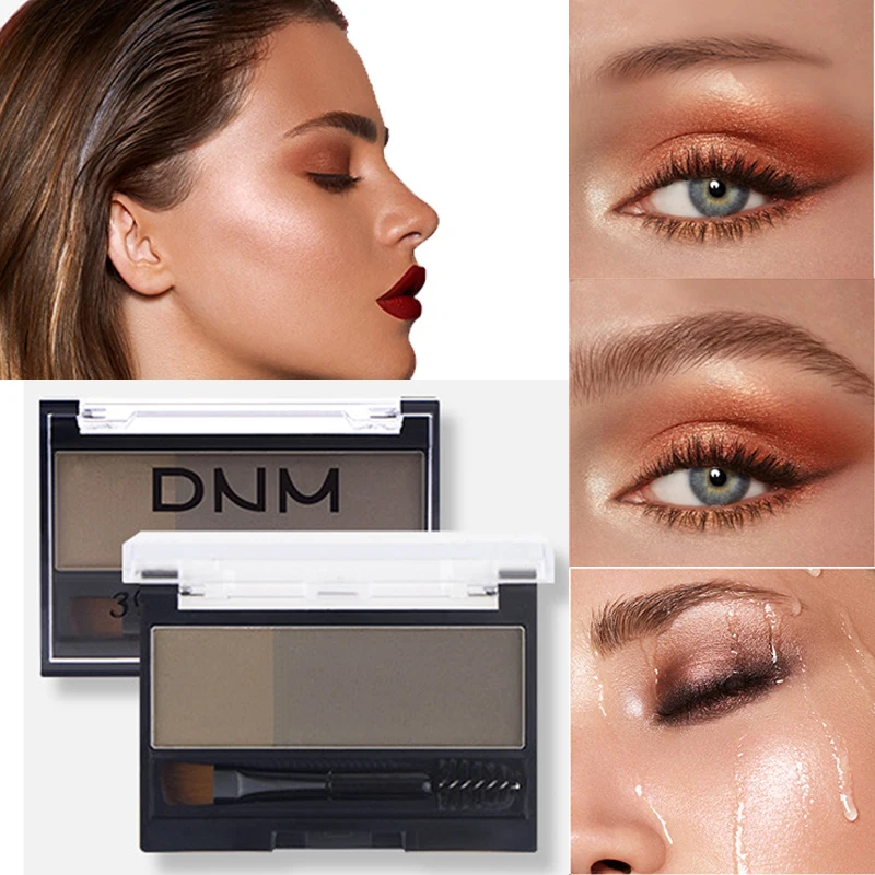 Waterproof Double Color Eyebrow Powder Makeup Palette Eyebrow Stamp Enhancers Eye Brows Shadow Cake Beauty Kit with Brush
Waterproof Double Color Eyebrow Powder Makeup Palette Eyebrow Stamp Enhancers Eye Brows Shadow Cake Beauty Kit with Brush