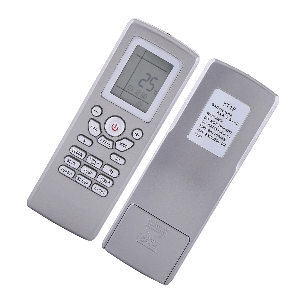 Smart Remote Control Replacement Air-Condition Controller Universal For Gree Air-Conditioning Yt1f Yt1ff Yt1f1 Yt1f2 Yt1f3 Yt
Smart Remote Control Replacement Air-Condition Controller Universal For Gree Air-Conditioning Yt1f Yt1ff Yt1f1 Yt1f2 Yt1f3 Yt