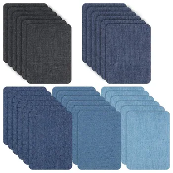 30 Pieces of Denim Patch Repair Kit on Iron Repair Clothes, Large Clothes, Jeans, Jackets
30 Pieces of Denim Patch Repair Kit on Iron Repair Clothes, Large Clothes, Jeans, Jackets
