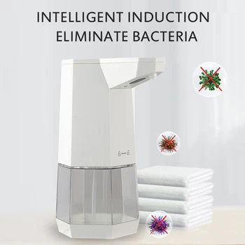 360ml Spray-type Automatic Sensor Soap Dispenser Induction Sanitiser Hand Washing Soap Dispenser For School Home Restaurant
360ml Spray-type Automatic Sensor Soap Dispenser Induction Sanitiser Hand Washing Soap Dispenser For School Home Restaurant