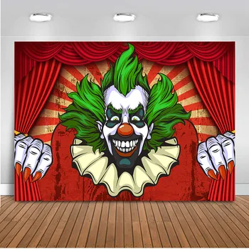 Clown cartoon background for party show photography circus backdrop for photo studio clown mask children birthday party decor 
Clown cartoon background for party show photography circus backdrop for photo studio clown mask children birthday party decor