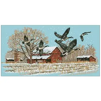 Winter pigeon animals Patterns Counted Cross Stitch 11CT 14CT DIY Chinese Cross Stitch Kits Embroidery Needlework Sets
Winter pigeon animals Patterns Counted Cross Stitch 11CT 14CT DIY Chinese Cross Stitch Kits Embroidery Needlework Sets