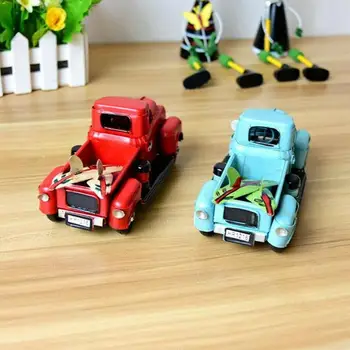 Creative Red /Bule Truck Christmas Desktop Decoration Kids New Year Gifts Vintage Metal Office Home Decoration 18*7*9CM Supplies 
Creative Red /Bule Truck Christmas Desktop Decoration Kids New Year Gifts Vintage Metal Office Home Decoration 18*7*9CM Supplies