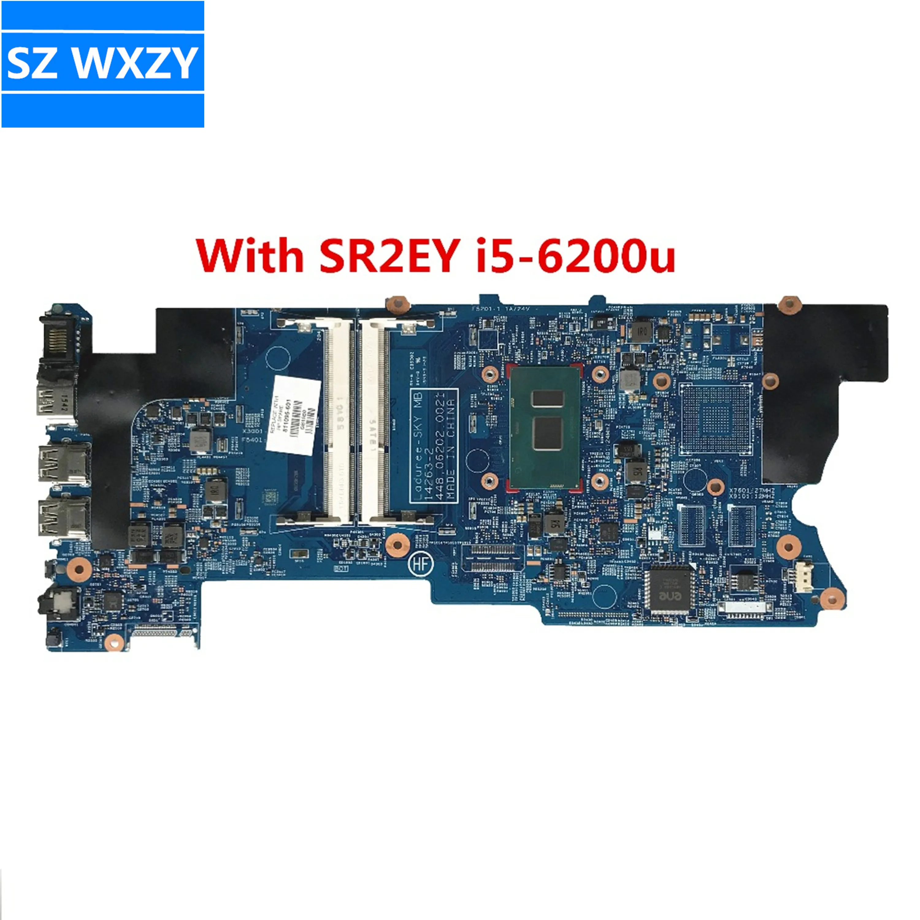 Для HP X360 15-BK 15-W 15T-W M6-W материнская плата для ноутбука с SR2EY i5-6200u 811095-601 811095-501 448.06202.0021