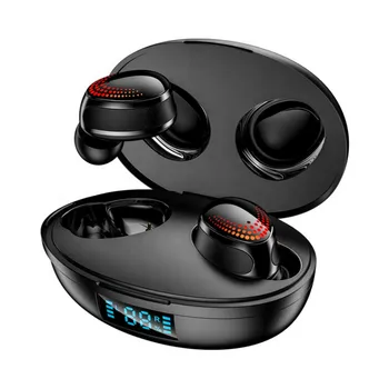 TWS Bluetooth 5.0 Earphone Wireless Headset LED with Microphone Earphones Waterproof Noise Cancel Headset Earbuds for iphone
TWS Bluetooth 5.0 Earphone Wireless Headset LED with Microphone Earphones Waterproof Noise Cancel Headset Earbuds for iphone