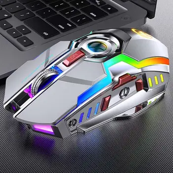 2.4GHz Wired/Wireless Mouse Rechargeable Gaming 7 Keys 1600 DPI RGB Backlit Mice for Computer PC
2.4GHz Wired/Wireless Mouse Rechargeable Gaming 7 Keys 1600 DPI RGB Backlit Mice for Computer PC