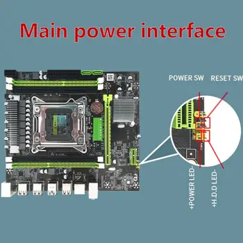 X79H 8 Core LGA 2011 Gaming Motherboard 4xDDR3 DIMM USB3.0 SATA3.0 Desktop Computer Mainboard
X79H 8 Core LGA 2011 Gaming Motherboard 4xDDR3 DIMM USB3.0 SATA3.0 Desktop Computer Mainboard