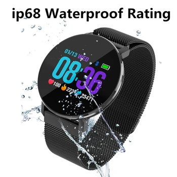 

Health Smart Watch Connect Android ios Phone Pedometer Heart Rate Blood Pressure Blood Oxygen Sleep Monitor Smartwatch Men Women