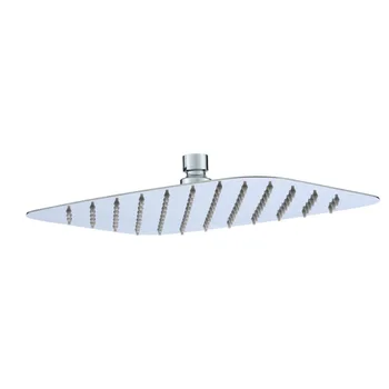 8X12 inch Top Spray Rectangular Thin Section Pressurized Water-saving Mirror 304 Stainless Steel Top Spray Nozzle
8X12 inch Top Spray Rectangular Thin Section Pressurized Water-saving Mirror 304 Stainless Steel Top Spray Nozzle