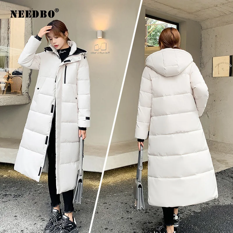 NEEDBO New Winter Women's Mid-Length Cotton-Padded Jacket Down Cotton Korean Style Over-the-knee Loose Vintage Down Parkas
NEEDBO New Winter Women's Mid-Length Cotton-Padded Jacket Down Cotton Korean Style Over-the-knee Loose Vintage Down Parkas