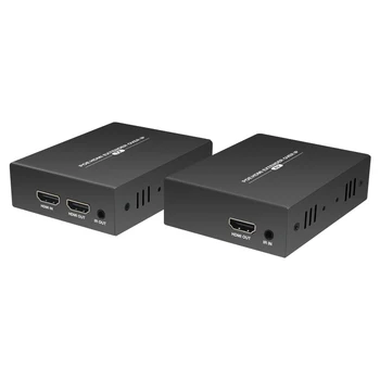 1080P RJ45 HDMI POE Extender Transmitter and Receiver Over IP with IR support one to many points with POE Switch
1080P RJ45 HDMI POE Extender Transmitter and Receiver Over IP with IR support one to many points with POE Switch