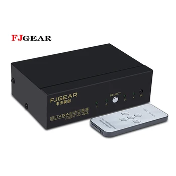 Hot selling VGA Switch with remote controlled 4 port 4 input 1 output,support HD,DDC,DDC2
Hot selling VGA Switch with remote controlled 4 port 4 input 1 output,support HD,DDC,DDC2