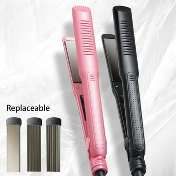 3 In 1 Hai Straightener Straightening Flat Irons Fast Warm-Up Professional Tourmaline Ceramic Heating Plate Curling Iron
3 In 1 Hai Straightener Straightening Flat Irons Fast Warm-Up Professional Tourmaline Ceramic Heating Plate Curling Iron