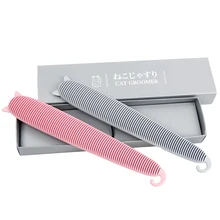 Mascota nuevo diseño gato para aplacar la comodidad juguete lengua peine plástico host y juguetes de gato(China)