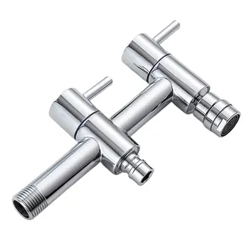 Washing machine faucet full copper single cold one in two out three way washing machine faucet kitchen accessories
Washing machine faucet full copper single cold one in two out three way washing machine faucet kitchen accessories