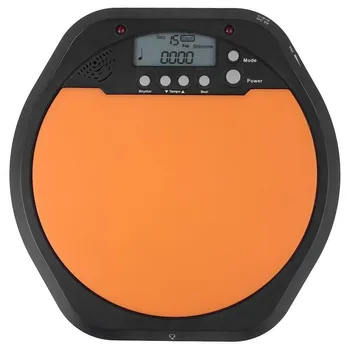 8 Inch Battery Powered Drum Dumb Pad Beat Trainer Rhythm LCD Diaplay Electronic Beginner Metronome 2 In 1 Instruments Parts
8 Inch Battery Powered Drum Dumb Pad Beat Trainer Rhythm LCD Diaplay Electronic Beginner Metronome 2 In 1 Instruments Parts