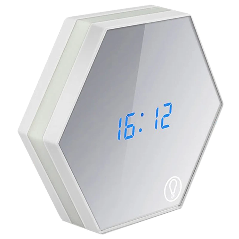 Multi-Function Press Sensing Led Digital Alarm Clock Night Light Temperature Display Table Lamp Makeup Mirror Travel Clocks
Multi-Function Press Sensing Led Digital Alarm Clock Night Light Temperature Display Table Lamp Makeup Mirror Travel Clocks
