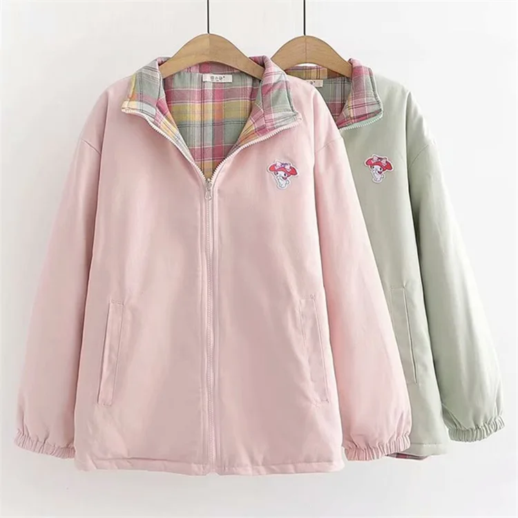 Winter Models Versatile Coat Student Korean-style College Style GIRL'S Reversible Cotton-padded Clothes Woman Cotton Dress
Winter Models Versatile Coat Student Korean-style College Style GIRL'S Reversible Cotton-padded Clothes Woman Cotton Dress