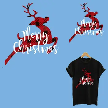 Christmas Deer Iron On Patches For Clothing DIY A-level Washable Thermal Sticker Transfer Applique Christmas Gift Decoration
Christmas Deer Iron On Patches For Clothing DIY A-level Washable Thermal Sticker Transfer Applique Christmas Gift Decoration
