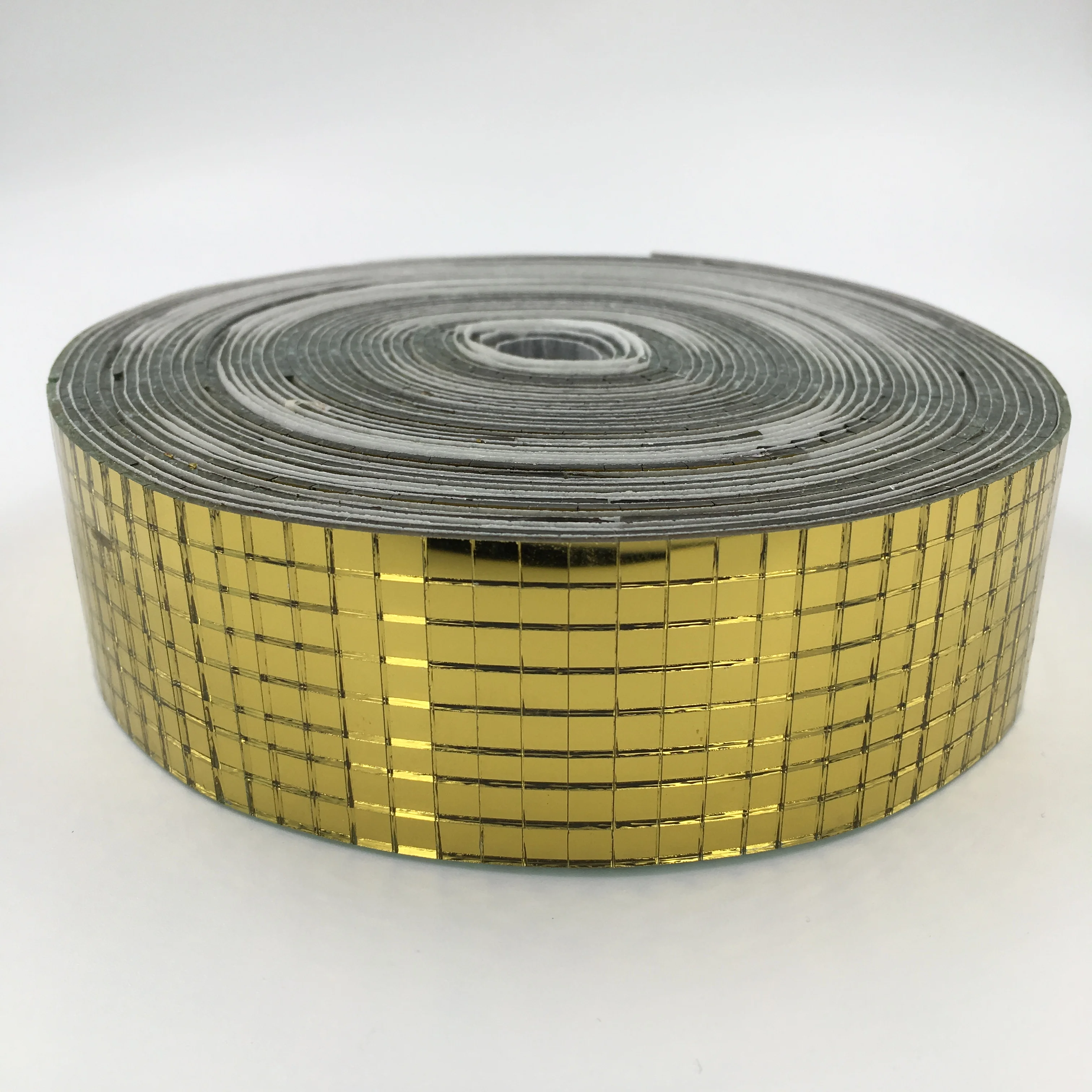 Light Yellow Gold Mosaic Glass Mirror Roll, Self Adhesive Mosaic Tile for DIY Craft
Light Yellow Gold Mosaic Glass Mirror Roll, Self Adhesive Mosaic Tile for DIY Craft