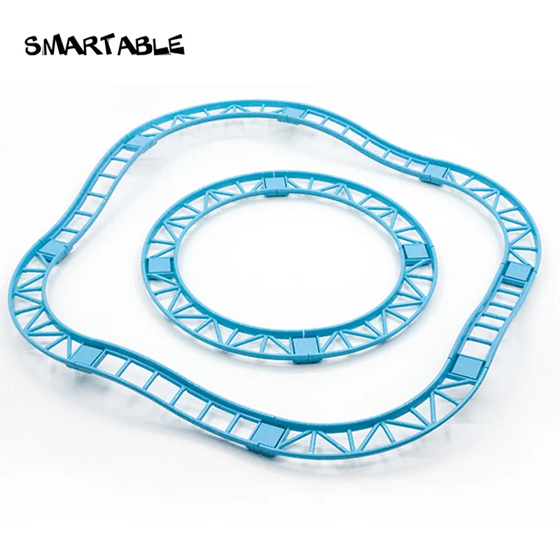 

Smartable Roller Coaster Rail 13x13 Curved with Edges 2x16x3 Bow Inverted MOC Parts Building Block Toy Compatible 34738 /25061