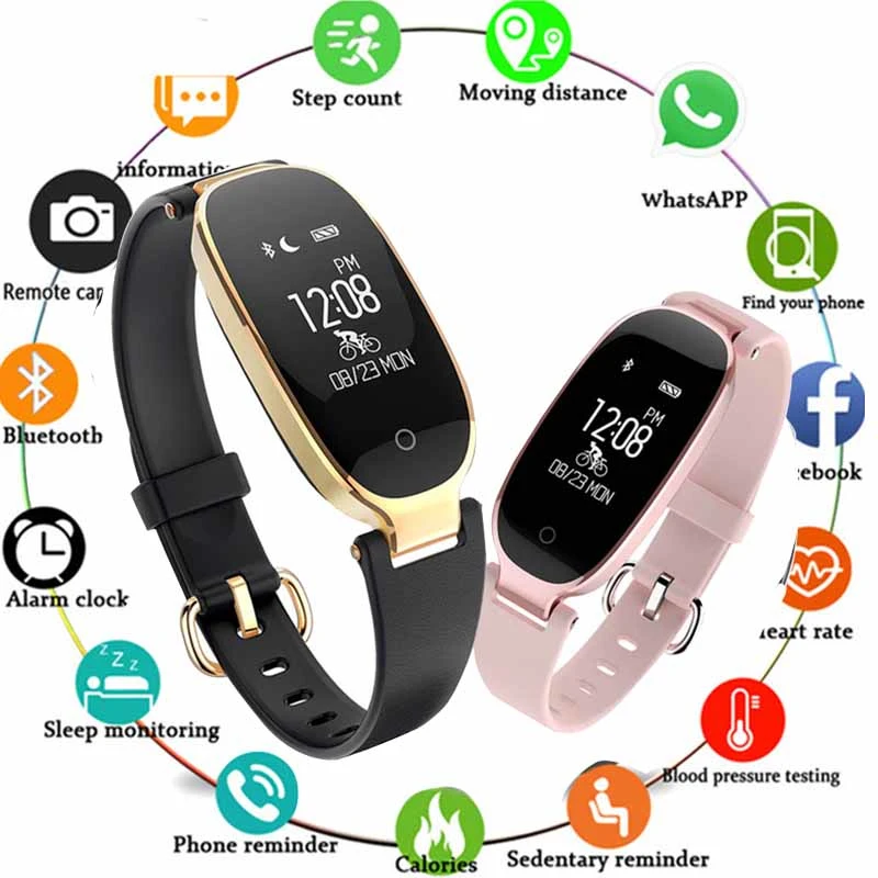 2019 S3 Smart Wristbands Fitness Bracelet Heart Rate Monitor Fitness Bracelet Band Gift to Lady for IOS Android Phone
2019 S3 Smart Wristbands Fitness Bracelet Heart Rate Monitor Fitness Bracelet Band Gift to Lady for IOS Android Phone