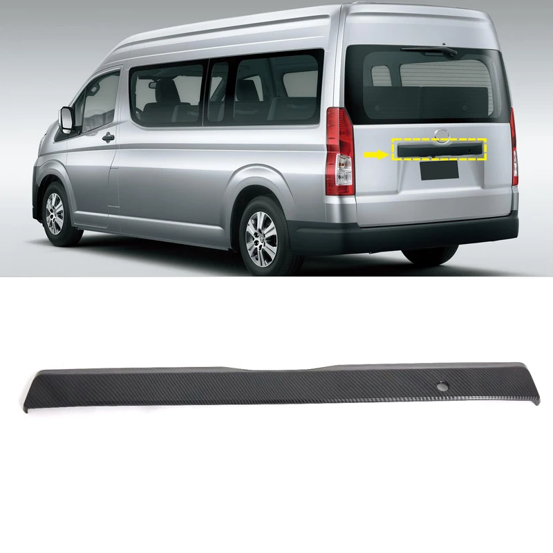 Car Styling Exterior Rear Trunk Boot Center Mouldings Cover Trim 1pcs For Toyota HiAce Granvia H300 2019 2020
Car Styling Exterior Rear Trunk Boot Center Mouldings Cover Trim 1pcs For Toyota HiAce Granvia H300 2019 2020