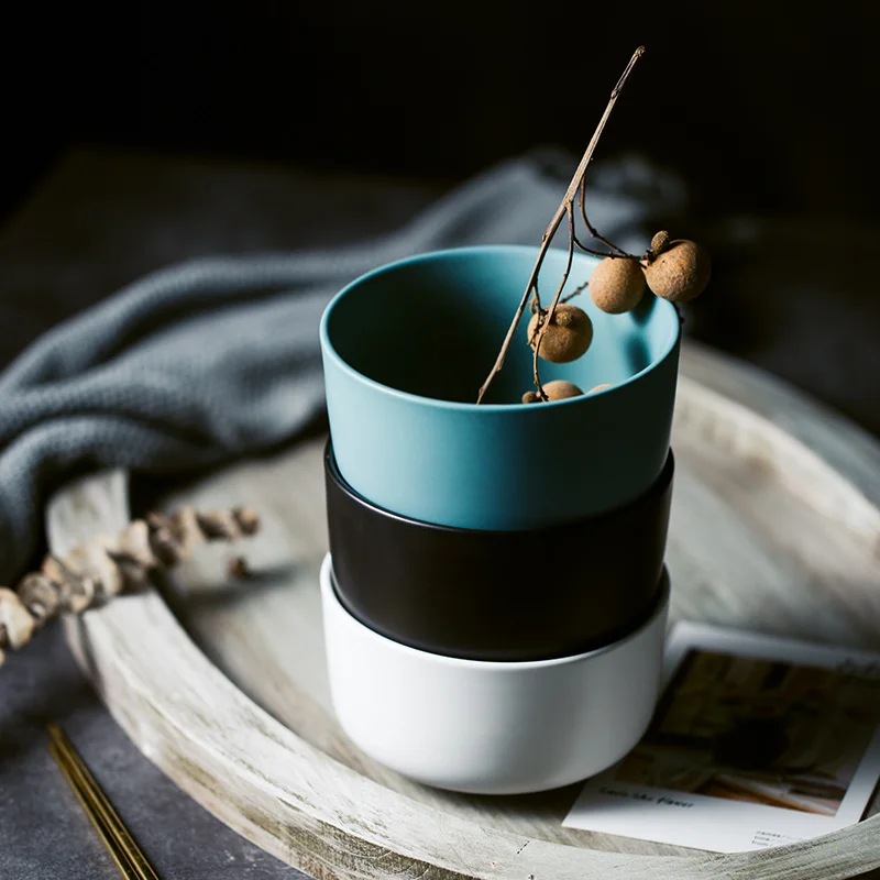 NIMITIME Nordic Style Ceramic Rice Bowl Household Tableware Eating Bowl Soup Bowl Matte Salad Small Bowl Baking Dinner Bowl
NIMITIME Nordic Style Ceramic Rice Bowl Household Tableware Eating Bowl Soup Bowl Matte Salad Small Bowl Baking Dinner Bowl