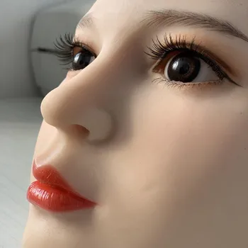 Real Fake headform, hair braiding, make-up model, head mannquin simulation doll, head model for Wigs stands gift D105
Real Fake headform, hair braiding, make-up model, head mannquin simulation doll, head model for Wigs stands gift D105