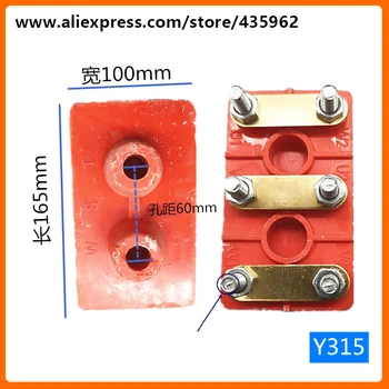 Y315 terminal board for electric motor three phase motor terminal wiring block spare part 
Y315 terminal board for electric motor three phase motor terminal wiring block spare part