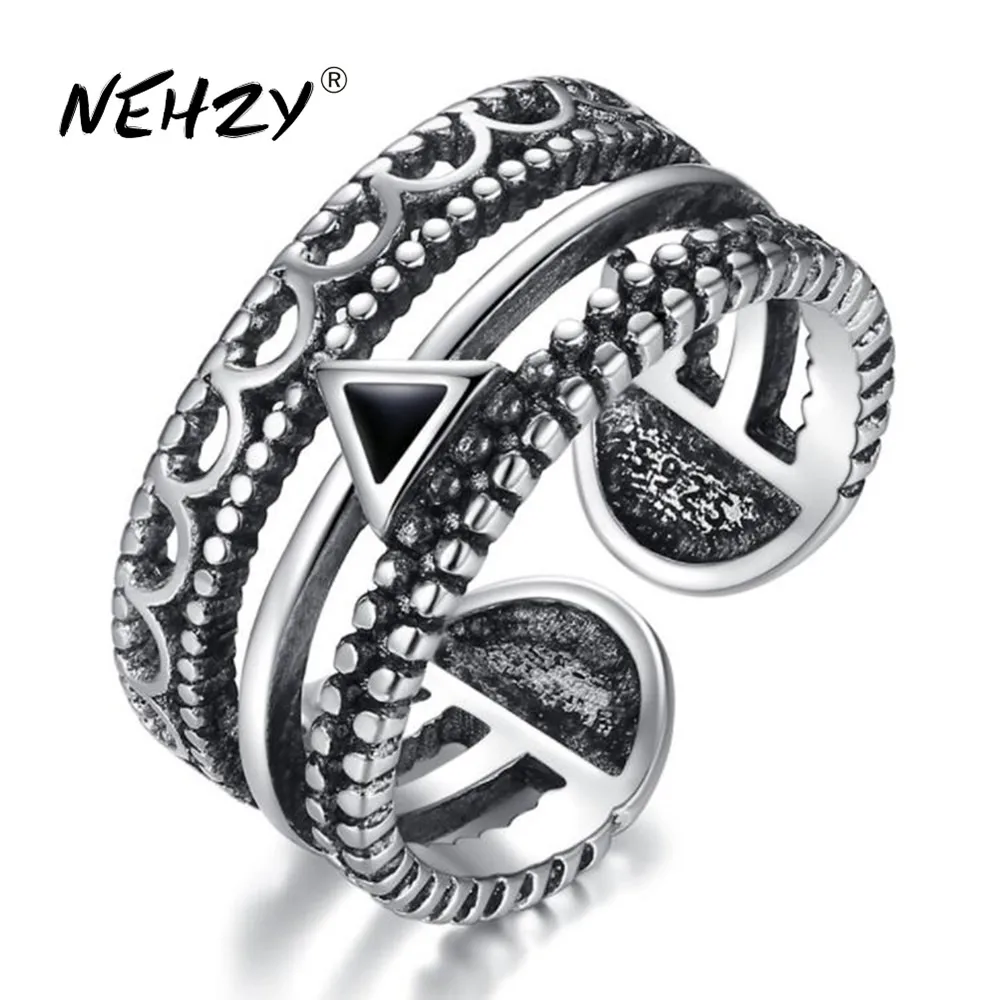 NEHZY 925 Pure Color Jewelry Open Ring High Quality Retro Simple Cubic Zirconia Size Adjustable Triangle Sterling Silver Ring
NEHZY 925 Pure Color Jewelry Open Ring High Quality Retro Simple Cubic Zirconia Size Adjustable Triangle Sterling Silver Ring
