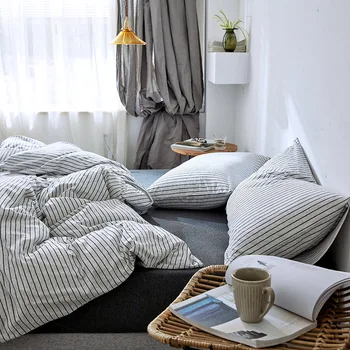 stripe knitted cotton bedding set duvet cover bed sheets pillowcase bed linen nordic bed sets luxury japan style bedsheet set
stripe knitted cotton bedding set duvet cover bed sheets pillowcase bed linen nordic bed sets luxury japan style bedsheet set
