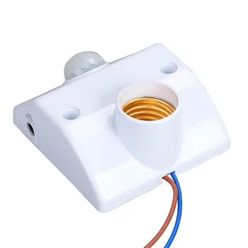 E27 Lamp Holder Infrared Motion PIR Sensor Automatic LED Light Lamp Holder Switch LB88
E27 Lamp Holder Infrared Motion PIR Sensor Automatic LED Light Lamp Holder Switch LB88