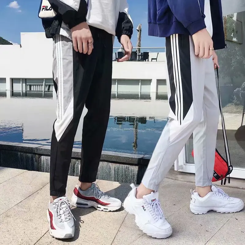 HNMCHIEF Striped Slim Fitted Pants Brand Gyms Men Joggers Sweatpants Men's Joggers Trousers Sporting Clothing The High Quality
HNMCHIEF Striped Slim Fitted Pants Brand Gyms Men Joggers Sweatpants Men's Joggers Trousers Sporting Clothing The High Quality
